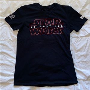 Star Wars graphic t-shirt small black